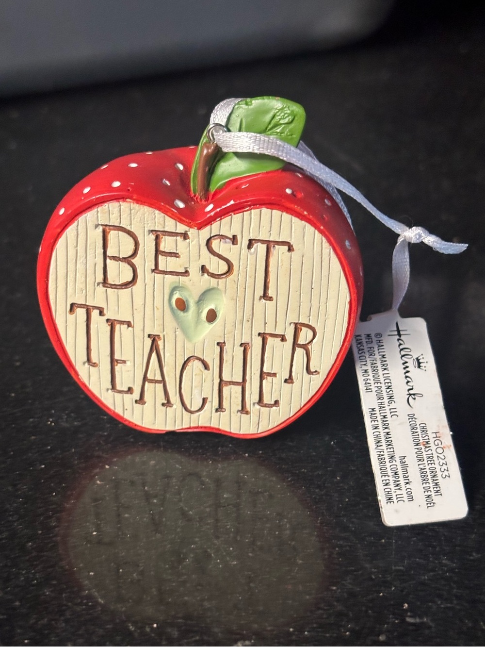 Hallmark Best Teacher Ornament